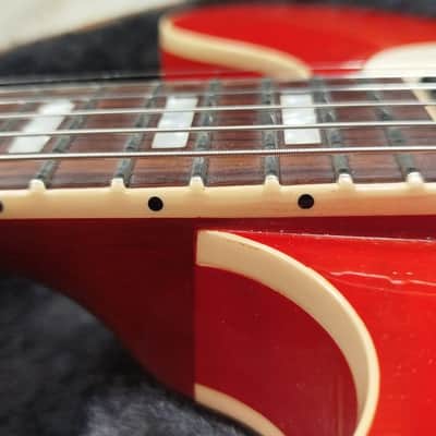 Gibson Memphis ES-335 Figured Heritage Cherry Sunburst 2018 - COA, OHSC, 3.26 kg imagen 4