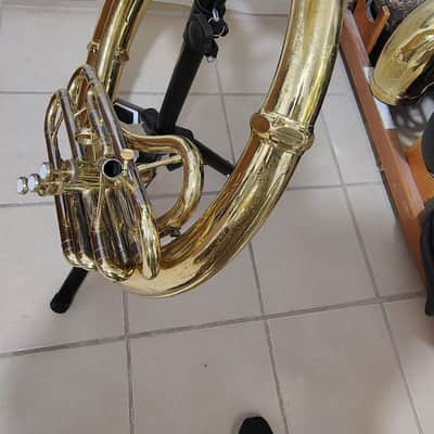 Yamaha YSH-411 Sousaphone Used BBb image 3
