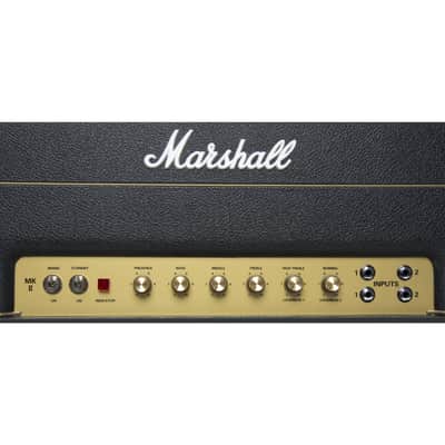 Marshall 1987X 2-Channel Valve Head 50W (Black) - Tube Amp Head for Electric Guitars image 4