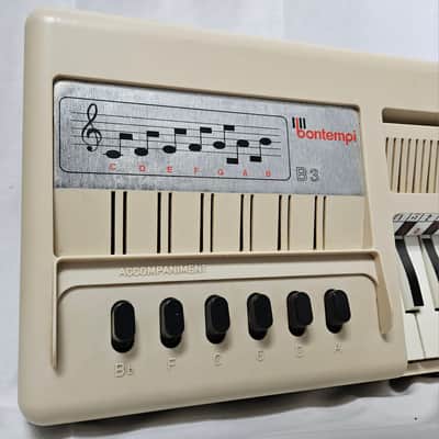 Bontempi B3 1980s Fan Organ Made in Italy TESTED image 3