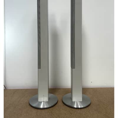 Loewe S1 Floor Standing Speaker - Pair - White - Excellent w/ stands image 11