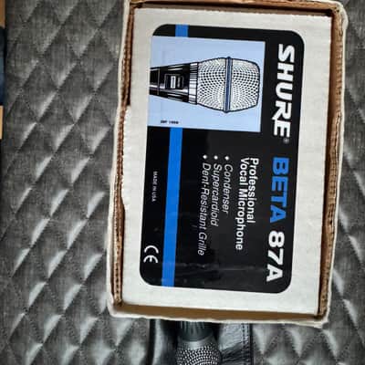 Shure BETA 87A Supercardioid Dynamic Mirophone 2006/7 image 5