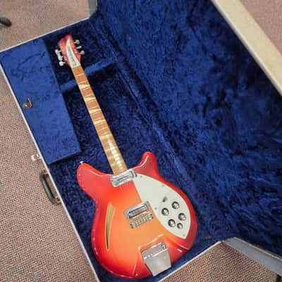 Used 1966 Rickenbacker 365 Fireglo with Case image 3
