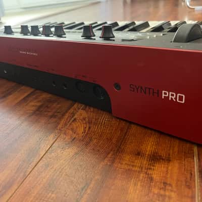 IK Multimedia UNO Synth Pro 37-Key Analog Synthesizer 2021 - Black image 3