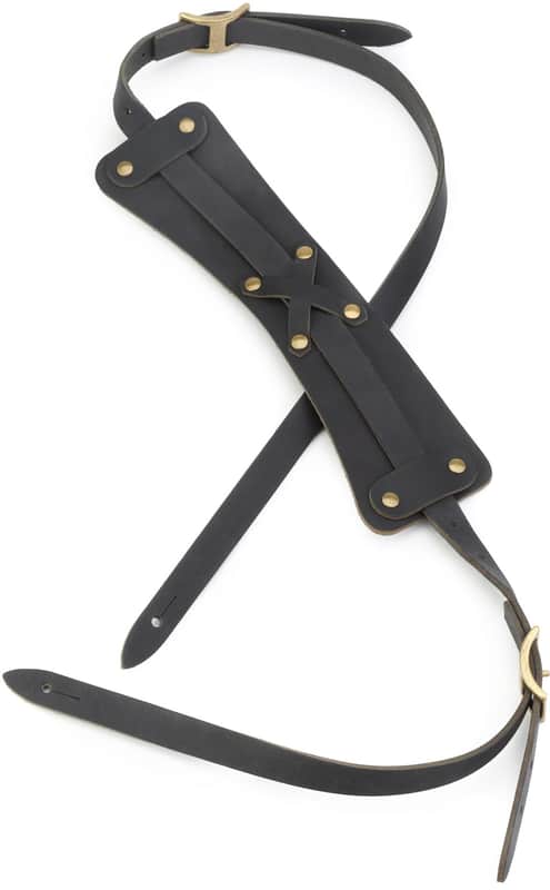 LM Products The Helheim Viking Series Leather Strap - Black image 1