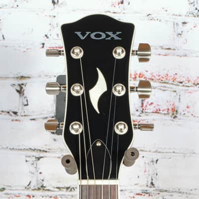 Vox - Virage Single Cutaway MIJ Hollowbody Electric Guitar - Jet Black - w/HSC - x0187 - USED image 10