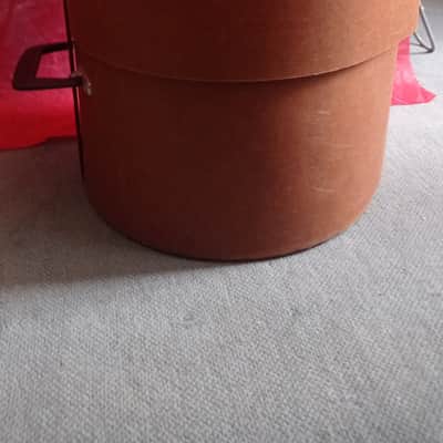 Vintage Sonor Z 6010 Original Vulkanfiber Drum Case for 10"x10" Tom - Made in Germany image 8