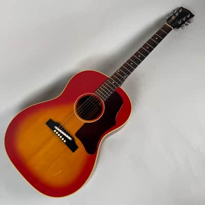 1968 Gibson B-25 Cherry Sunburst image 10