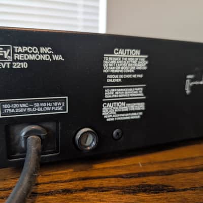 Electro-Voice EV EVT 2210 | Tapco Stereo One-Octave Equalizer | 10 Band EQ image 5