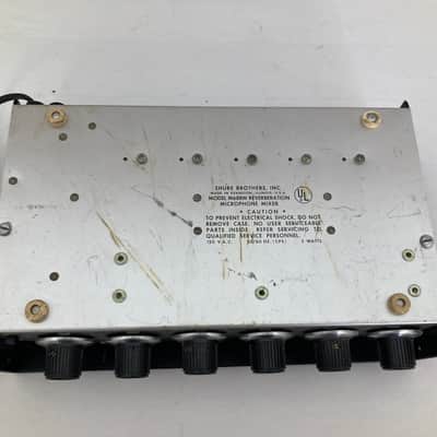 Used Shure Model M68RM Reverberation Microphone Mixer image 7