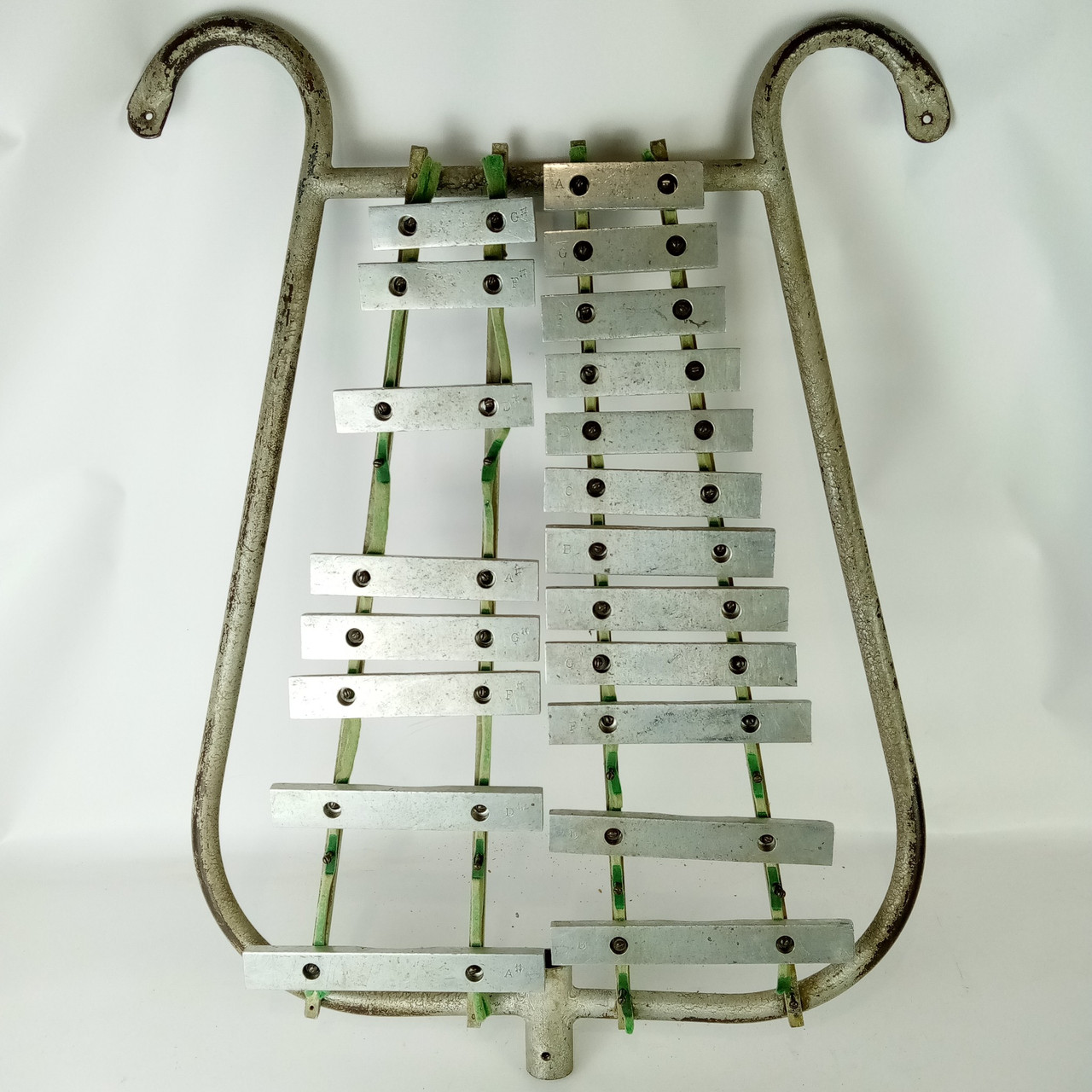 Ludwig Marching Bell Lyra Glockenspiel Xylophone Vintage WFL 50s Percussion USA — main photograph