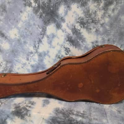 Vintage RARE 1950's Gibson Geib Tan Brown J45 J50 Soft Shell Guitar Case image 5