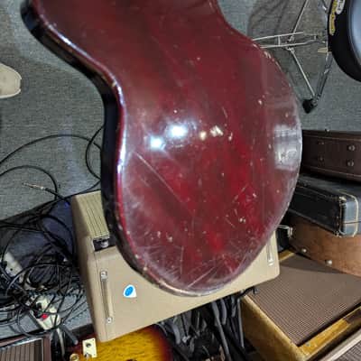 Framus Hollywood BL-10 1968 - Cherry Red image 9