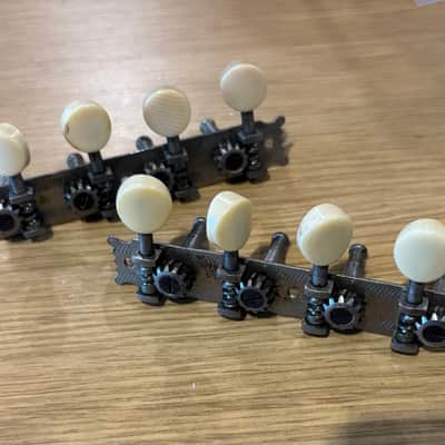 Gibson A-style Mandolin Tuners - Ivoroid buttons 1918 image 3