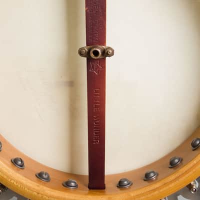 Vega  Little Wonder 5 String Resonator Banjo (1952), ser. #98678, black hard shell case. image 12