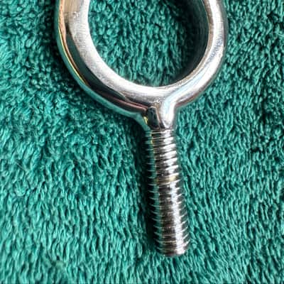 Ludwig Vintage Hercules era Modular Boom Cymbal stand Eyelet part to P-2850 70s 80s - Chrome image 2