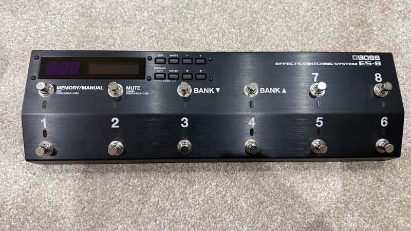 Boss ES-8 Effects Switching System 2015 - Present - Black