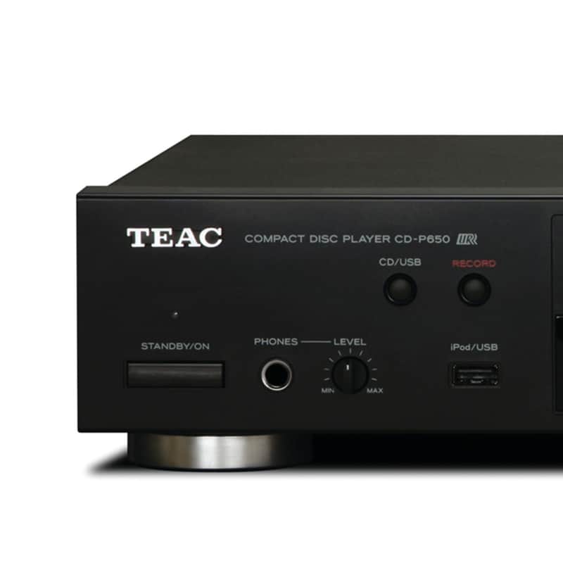 TEAC - CD-P650-B - Compact Disc Player with USB / iPod Digital