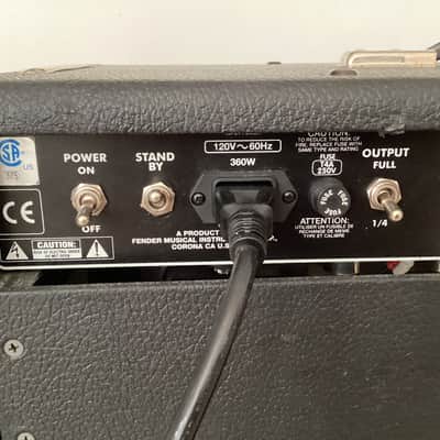 Fender Twin-Amp 100-Watt 2x12" Guitar Combo image 6