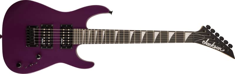 Jackson JS Series Dinky Minion JS1X Amaranth FB Pavo Purple