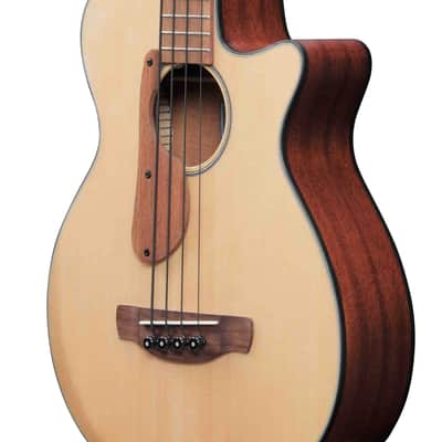 Ibanez AEGB30E-NTG AEGB Acoustic Bass 4-String - Natural High Gloss image 6