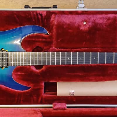 MINT Ibanez RGA321F Prestige Sapphire Blue image 2