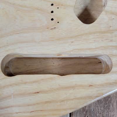 Unbranded Telecaster Style One-Piece Ash Body Brush Finished image 5