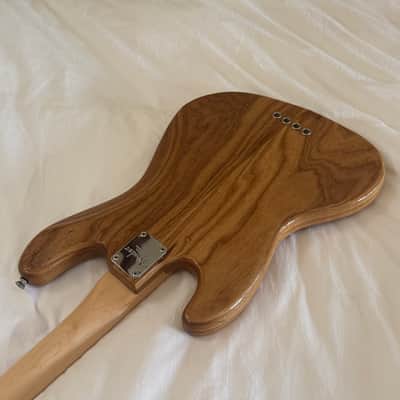 2018 Fender Limited Edition Roasted Ash American Professional Jazz Bass with Maple Fretboard - Natural - Free Pro Setup image 12