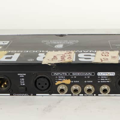 Behringer Composer PRO-XL 2 Channel Compressor Limiter Gate NOT TESTED! image 7