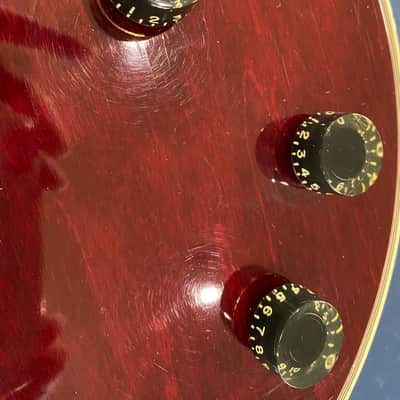 Gibson Howard Roberts 1981 - Original Wine Red finish image 4