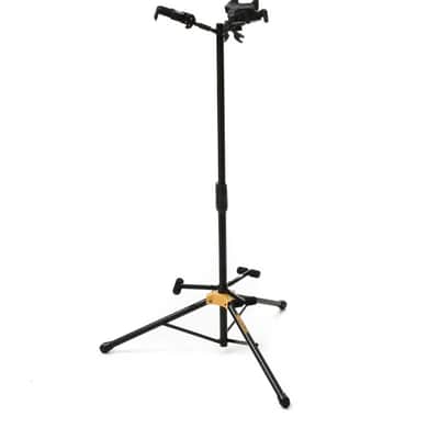 Hercules GS432B Plus Triple Guitar Stand With Backrest & Auto Grip image 2