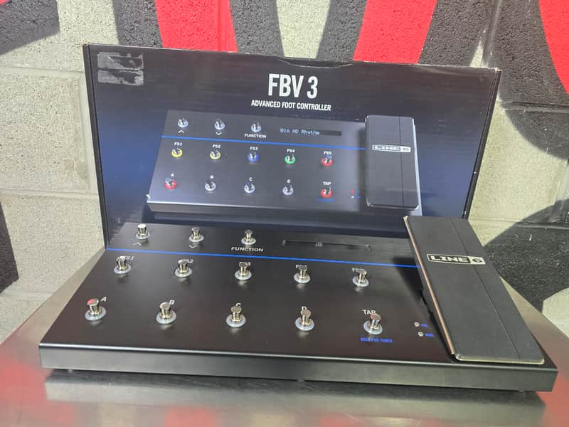 Line 6 FBV 3 Advanced Foot Controller 2010s - Graphic image 1