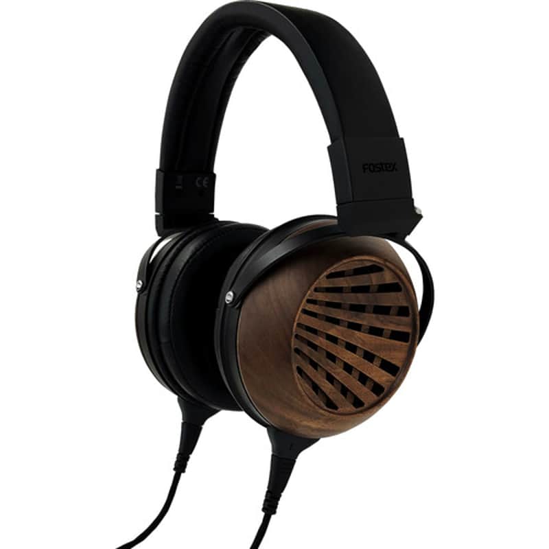 Fostex TH616 Limited Edition Premium Open-Back Audiophile Headphones – Solid Black Walnut Housing, 50 mm Bio-Dyna Drivers image 1