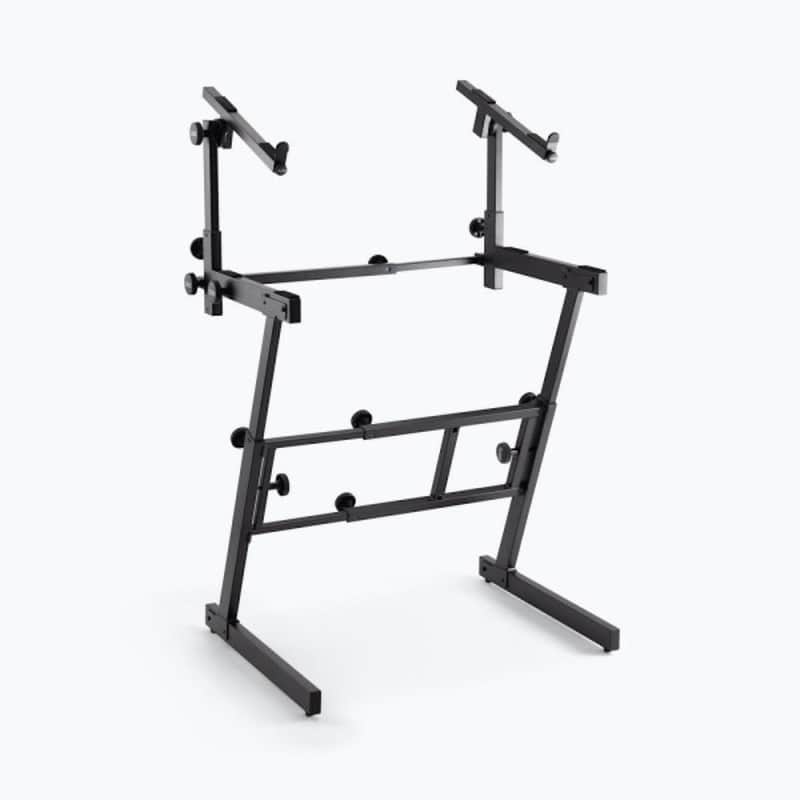 Onstage Folding-Z Keyboard Stand w/ 2nd Tier image 1