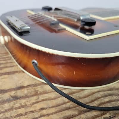 1930's Slingerland Songster 400 Lap Steel Squareneck - Sunburst With OHSC image 17