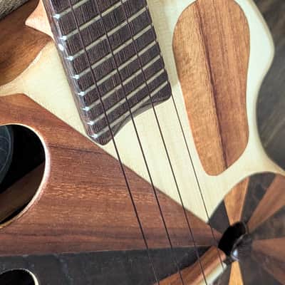 Rays Rootworks Electric acoustic Slimline concert ukulele 2026 - Oil image 14