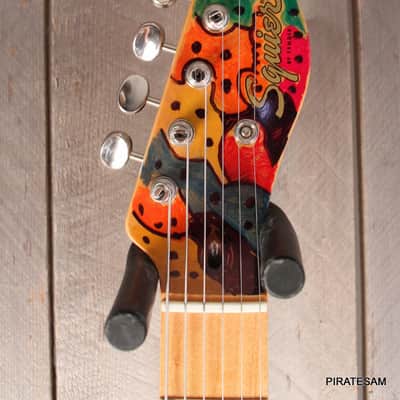 Squier Classic Vibe '50s Custom art Telecaster " Spider Maze 5 " image 5