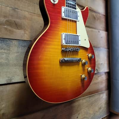 Gibson Custom Shop 1960 Les Paul Standard VOS - Washed Cherry Sunburst w/ Hard Case image 3