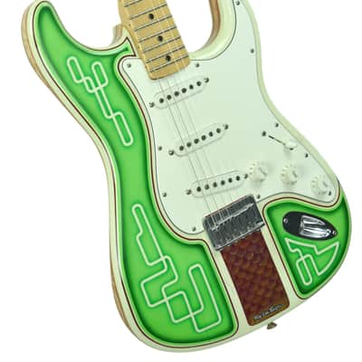 Used Fender Custom Shop Masterbuilt Low Rider Stratocaster by Todd Krause w/Troy Lee Designs R39290 image 5