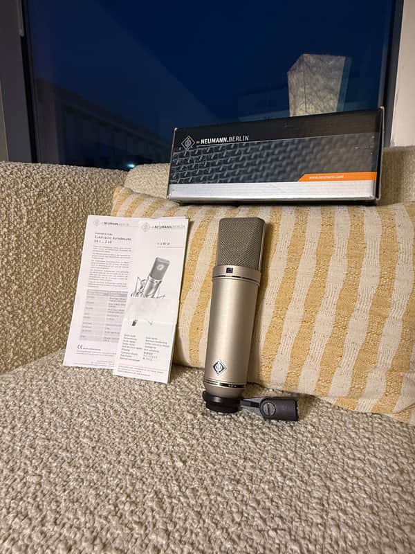Neumann U 87 Ai Large Diaphragm Multipattern Condenser Microphone 1986 - Present - Nickel image 1