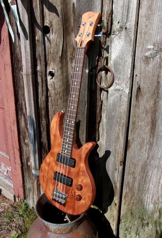 Scott Signature (Birdsong Scott) Amigo shortbass 2026 - Redwood on Spanish cedar image 1
