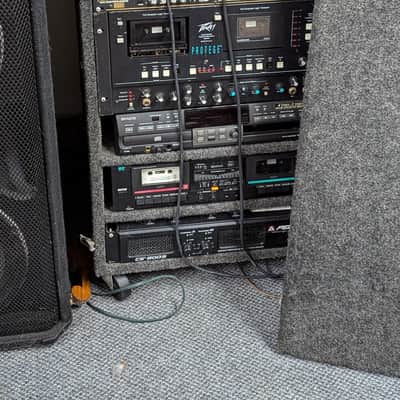 Peavey all 2010 or so - Road box and speakers ready to go. image 2