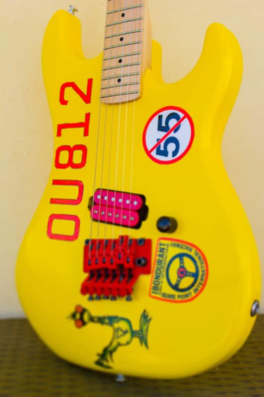 Sammy Hagar OU812 Guitar Sticker Set! image 1