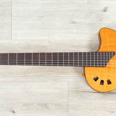 Cordoba Stage Electric Nylon String Guitar, Pau Ferro Fretboard, Natural Amber image 8