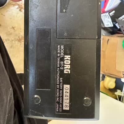Korg BT-2 Bass Tuner 1990s - Black/Teal/Gold image 5
