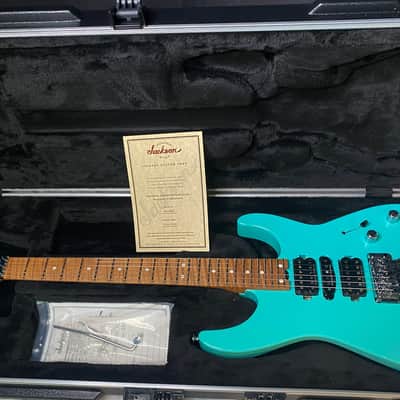 NEW ! Jackson Custom Shop Dinky HSH - Roasted Maple Neck & Fretboard - DK - Seafoam Green - Authorized Dealer - 8.1 lbs - G07719 image 14