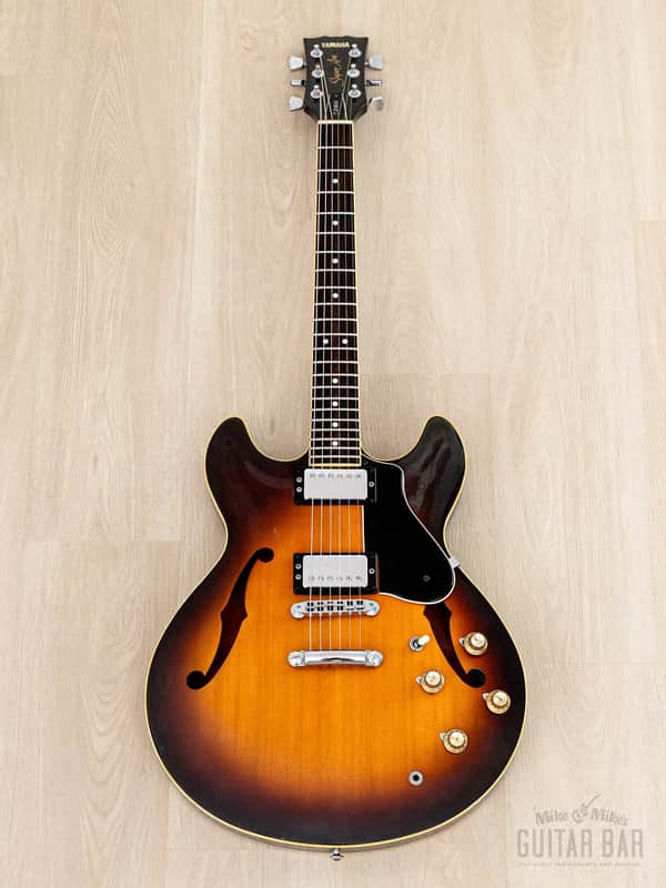 1987 Yamaha Super Axe SA-1800 Vintage Carved Top Semi-Hollow