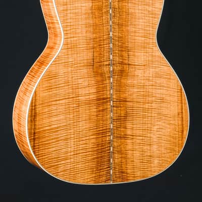 Bourgeois LDBO-12/S Custom All Flamed Koa 12-Fret with Slotted Headstock NEW image 17
