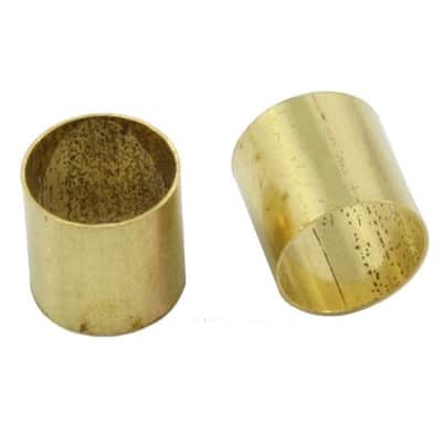 Allparts Brass Pot Sleeves Shaft Adapters EP-0220-008 image 2