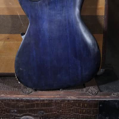 Postal Custom Memphis Rocket Blue Flamed Maple  F Hole Bigsby Duncan Little ’59™ Strat Pickups image 14